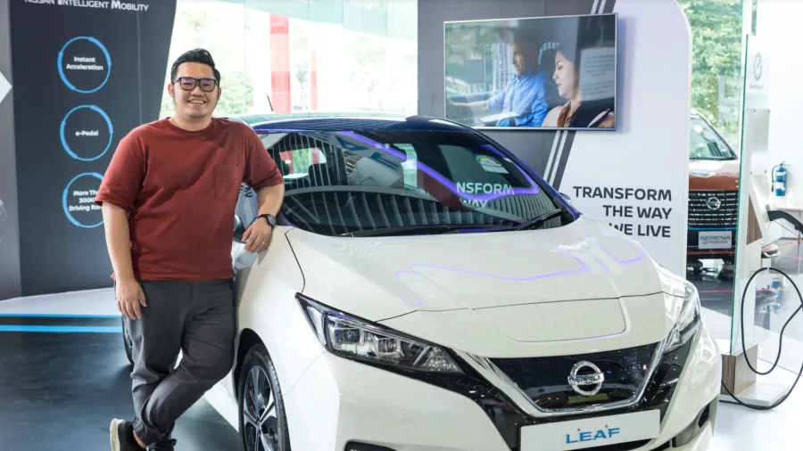 Law Choon Keong, Grand Prize Winner of CapitaLand's Spend and Win Big campaign. Photo from CapitaLand