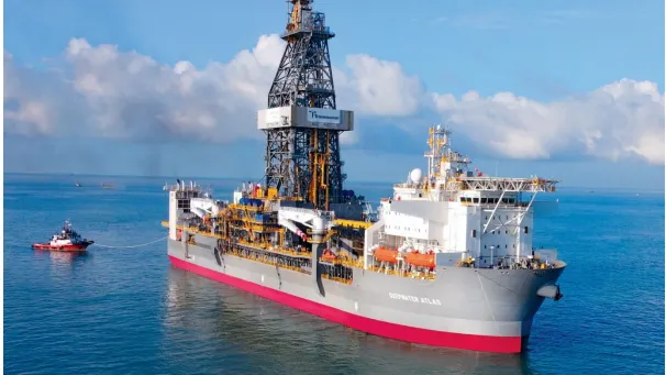 Deepwater Atlas, world’s first eighth generation drillship. /Sembcorp Marine
