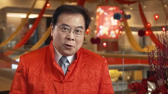 Samuel Tsien. /Screenshot from OCBC Bank's video in January 2020.