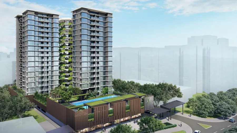 Designed to cater to homebuyers’ live-play-work lifestyle aspirations with its myriad of amenities including a retail podium on the ground floor. (Photo courtesy of Frasers Property)