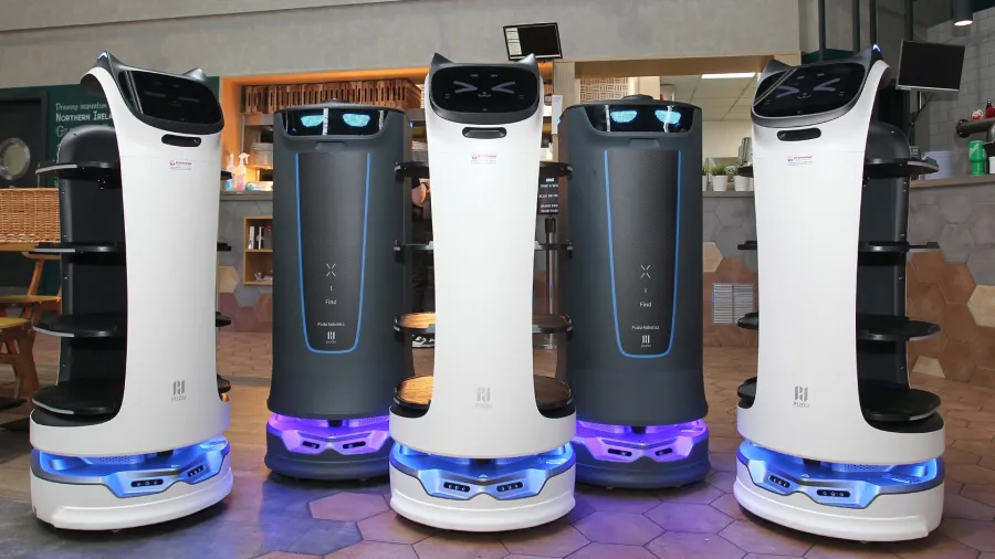 BellaBot and HolaBot. /SSP Group