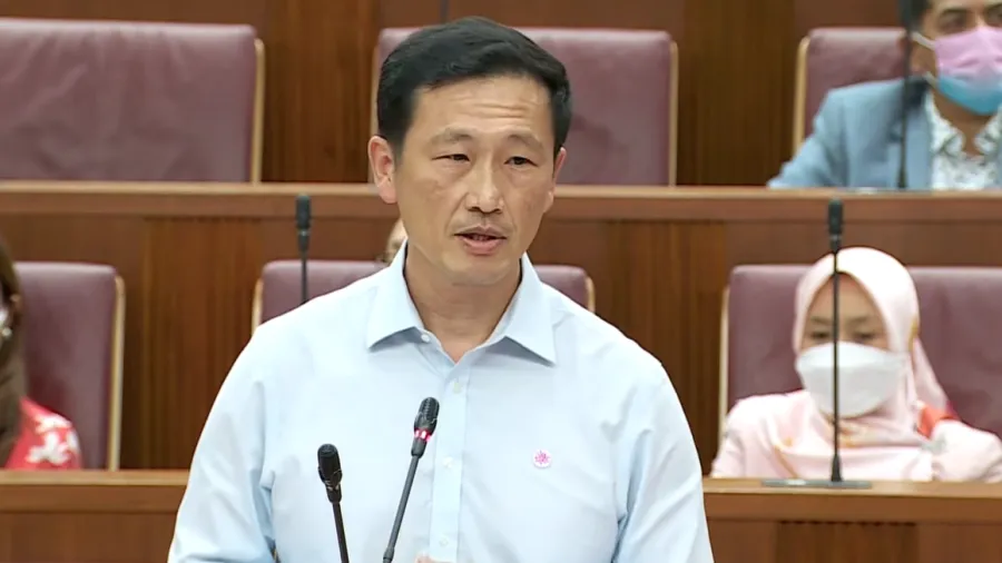 Health Minister Ong Ye Kung (Screenshot from gov.sg's YouTube video)