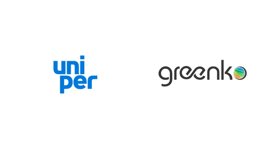 Logo from Uniper and Greenko.