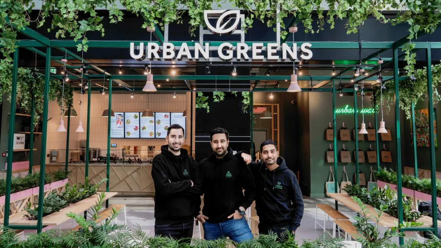 Rushil Ramjee, Houman Ashrafzadeh and Yannis Divas, founders of Urban Greens /Urban Greens