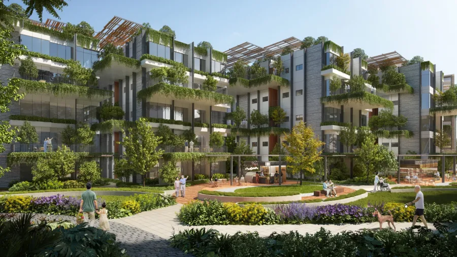 A mock-up of Perennial Holdings' plans for Parry Avenue 1.