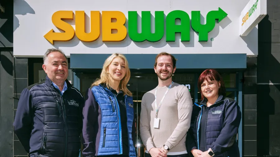 Rusty Warren, Senior NPD & Innovation Manager at Subway with Emma Cahill, Co-owner at Glenhaven and Subway employer