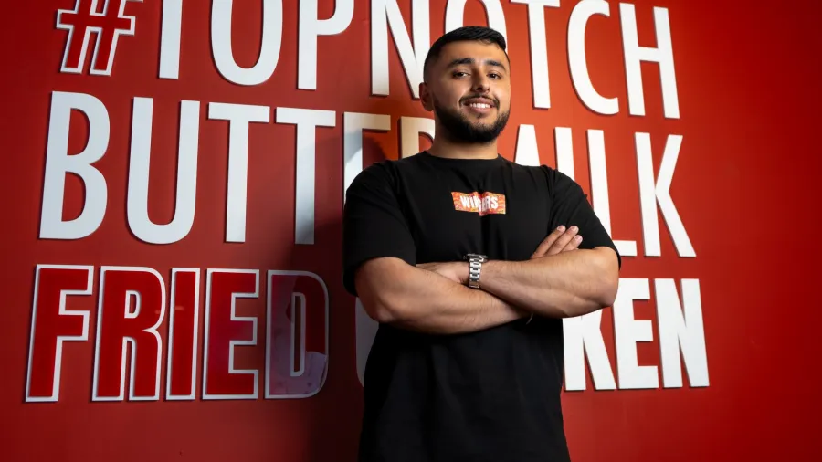 Amran Sunner, co-foudner of Wingers. /Wingers