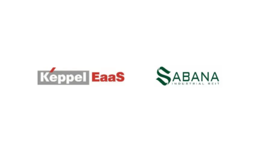 Logo from Keppel Corporation and Sabana REIT