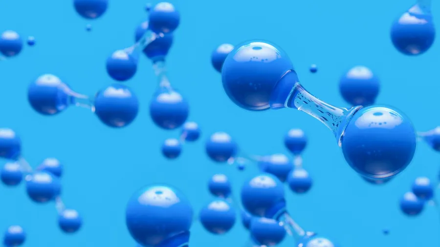 Photo by Rafael Classen rcphotostock.com: https://www.pexels.com/photo/hydrogen-molecules-against-blue-background-10670941/