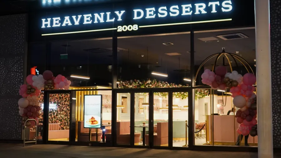 Press photo. /Heavenly Desserts