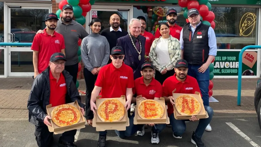 Press photo. /Papa Johns