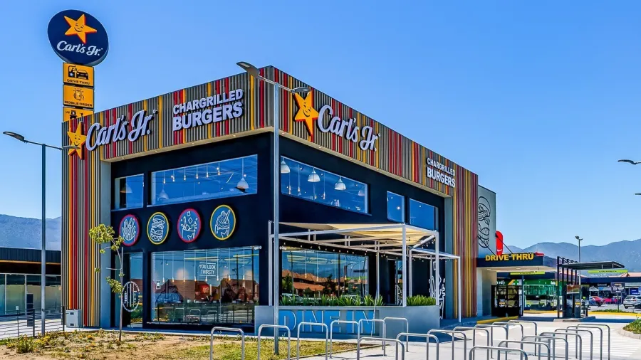 Press photo. /Carl's Jr.