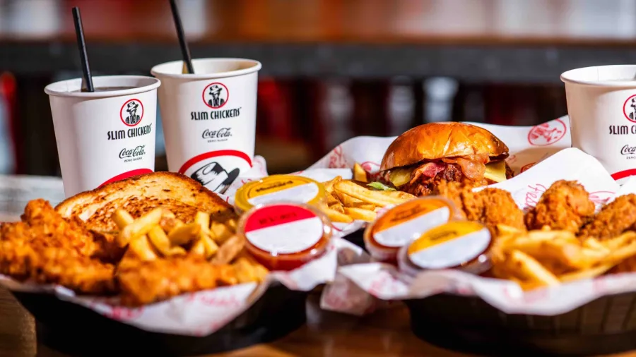 Press photo. /Slim Chickens