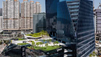 New eco-haven AIRSIDE boasts urban farm, smart bike parking system and more