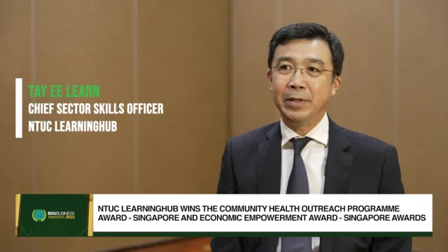 ESGBusiness Awards 2023 Winner: NTUC LearningHub